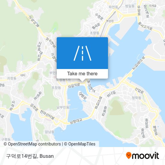 구덕로14번길 map