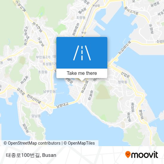 태종로100번길 map