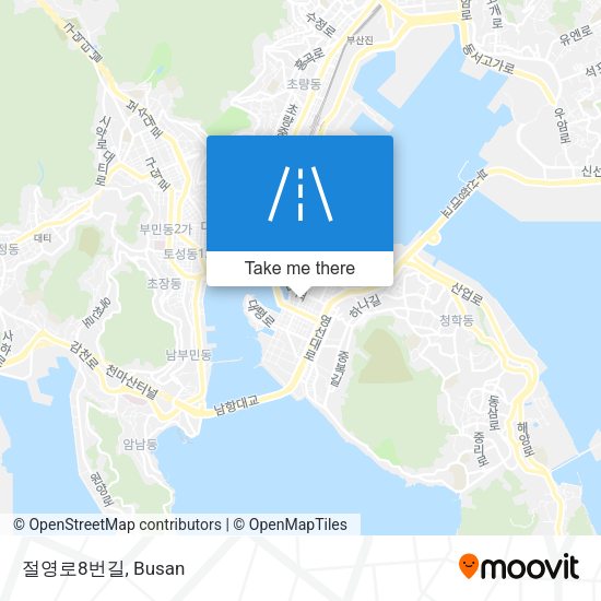 절영로8번길 map
