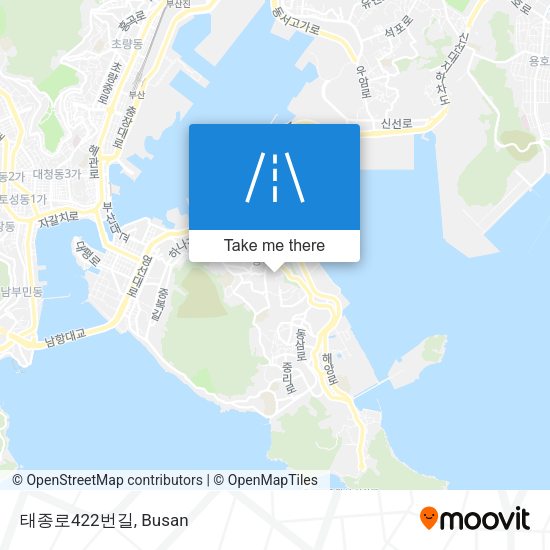 태종로422번길 map