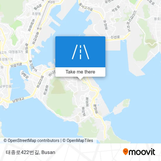 태종로422번길 map