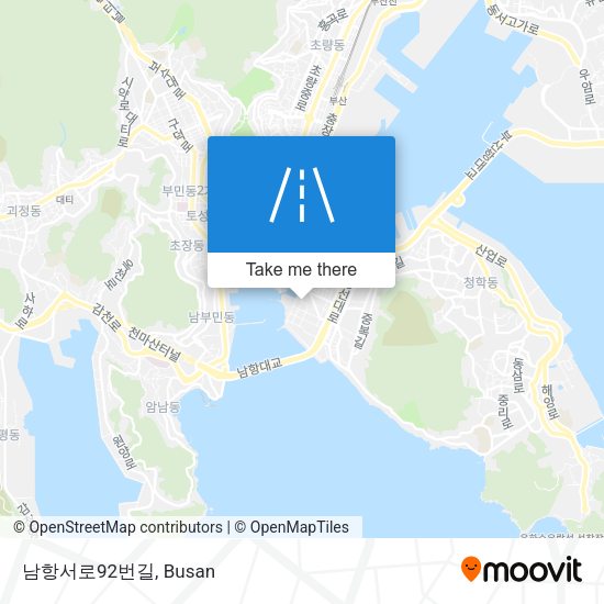남항서로92번길 map