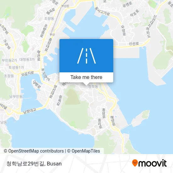 청학남로29번길 map
