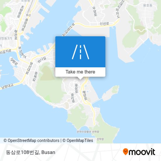 동삼로108번길 map