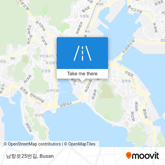 남항로25번길 map