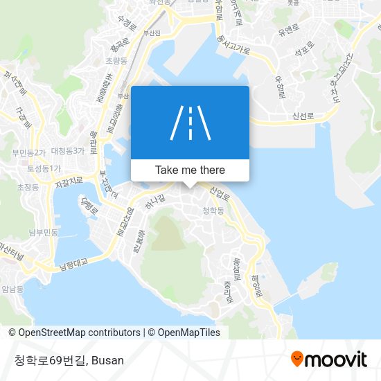 청학로69번길 map