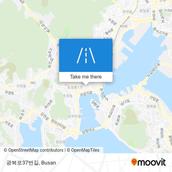 광복로37번길 map