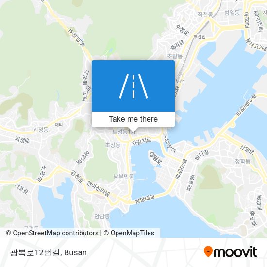 광복로12번길 map