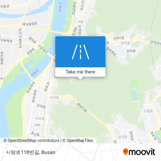 시랑로118번길 map