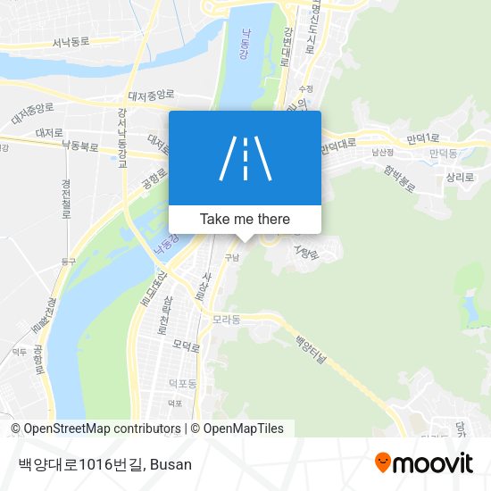 백양대로1016번길 map