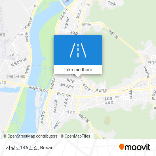 사상로146번길 map