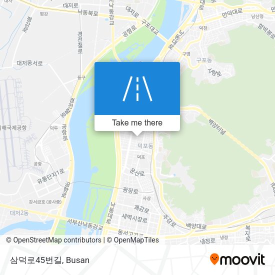 삼덕로45번길 map