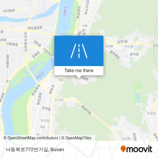 낙동북로772번가길 map