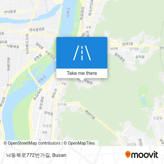 낙동북로772번가길 map