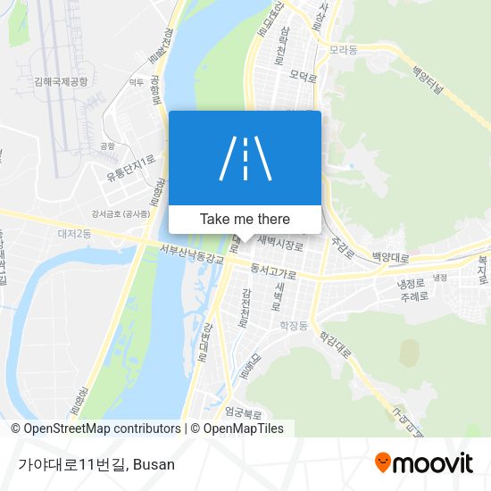 가야대로11번길 map