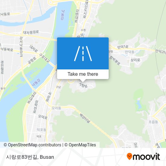 시랑로83번길 map