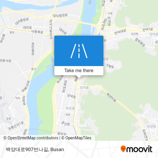 백양대로907번나길 map