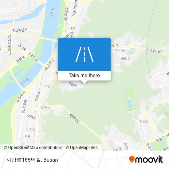시랑로185번길 map