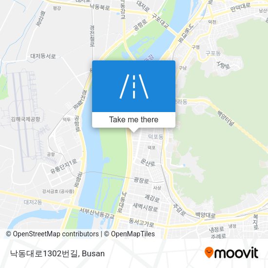 낙동대로1302번길 map