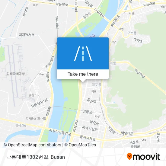 낙동대로1302번길 map