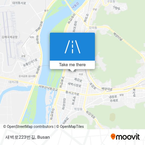 새벽로223번길 map