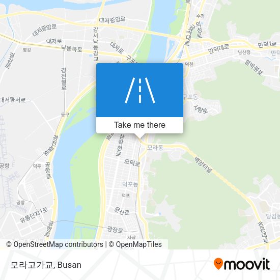모라고가교 map