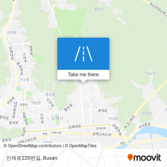 인제로220번길 map
