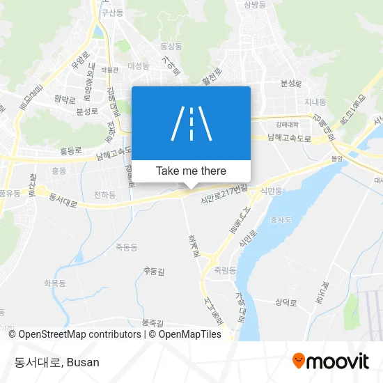 동서대로 map