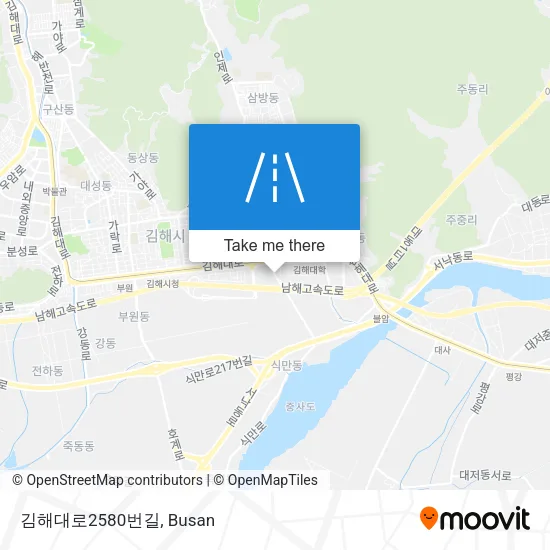 김해대로2580번길 map