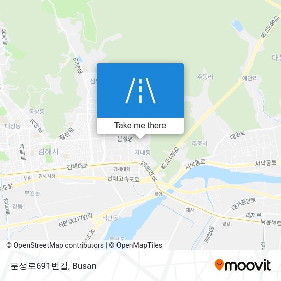 분성로691번길 map