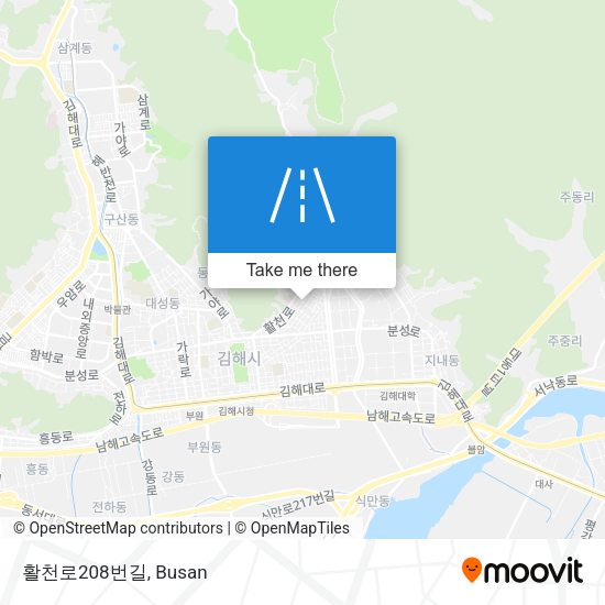 활천로208번길 map