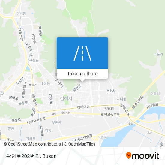 활천로202번길 map