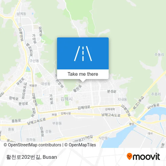활천로202번길 map