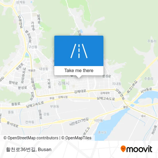 활천로36번길 map