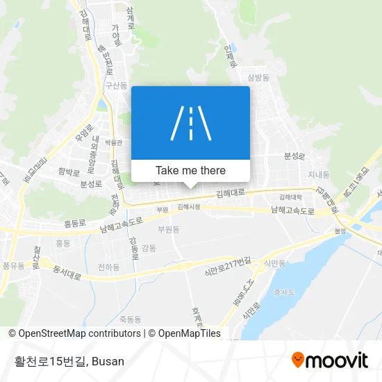 활천로15번길 map