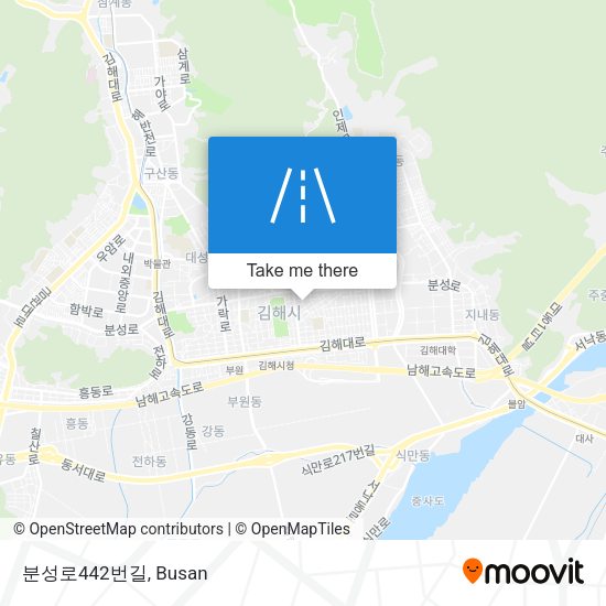 분성로442번길 map