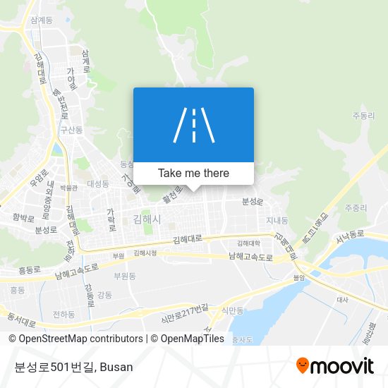 분성로501번길 map