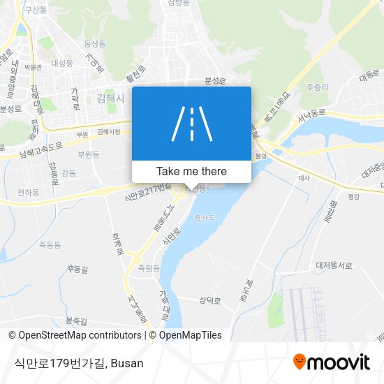 식만로179번가길 map