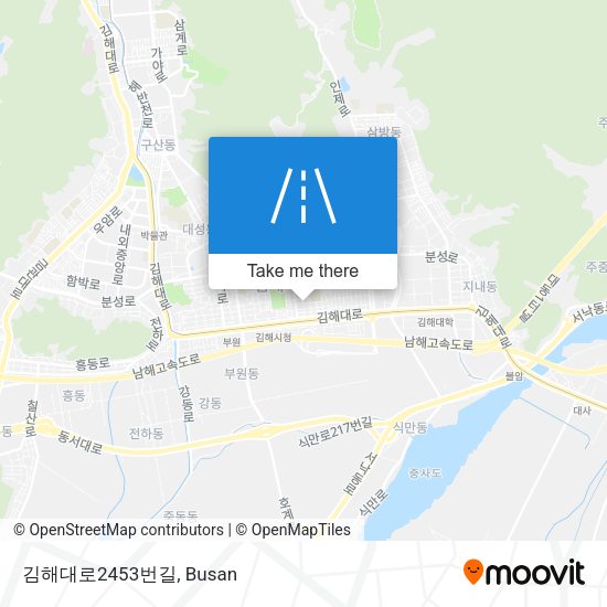 김해대로2453번길 map