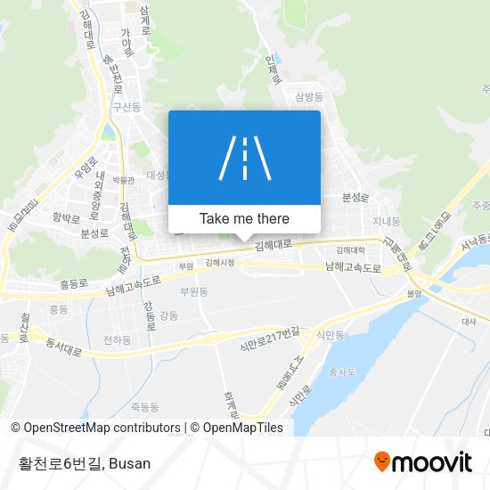 활천로6번길 map