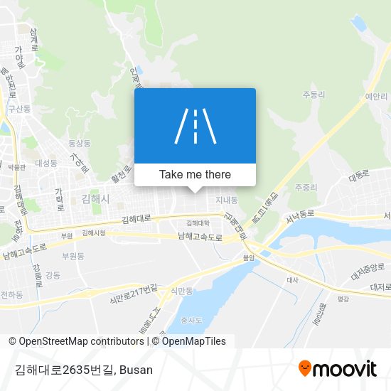 김해대로2635번길 map