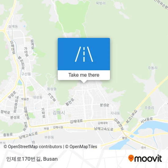 인제로170번길 map