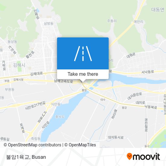 불암1육교 map