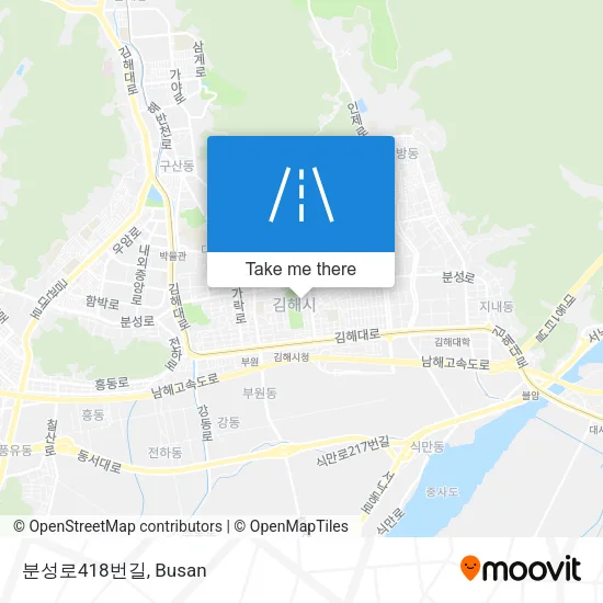 분성로418번길 map