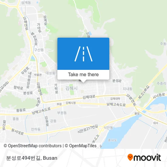 분성로494번길 map
