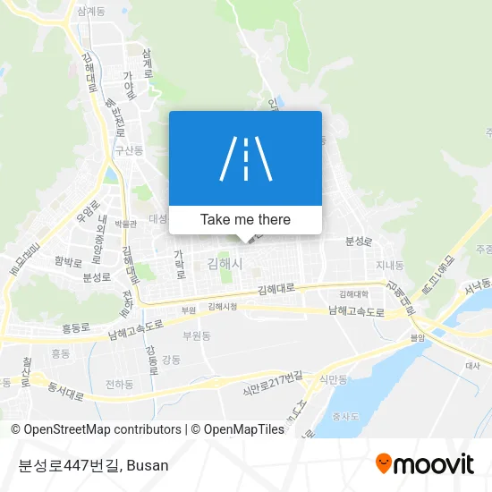 분성로447번길 map