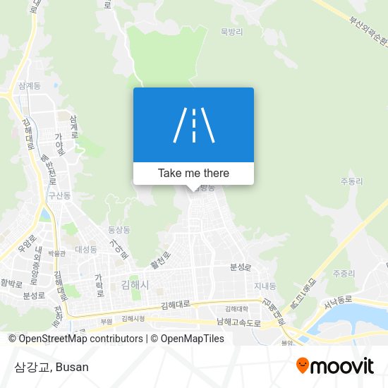 삼강교 map