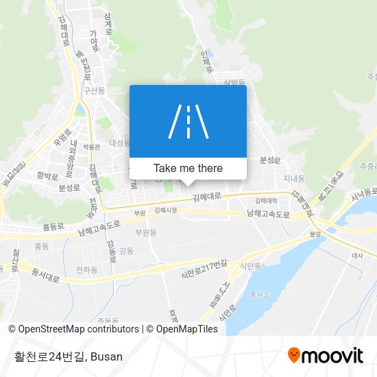활천로24번길 map