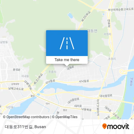 대동로311번길 map