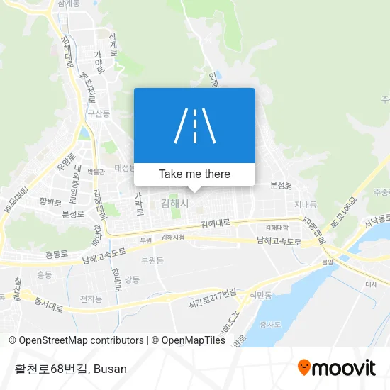 활천로68번길 map